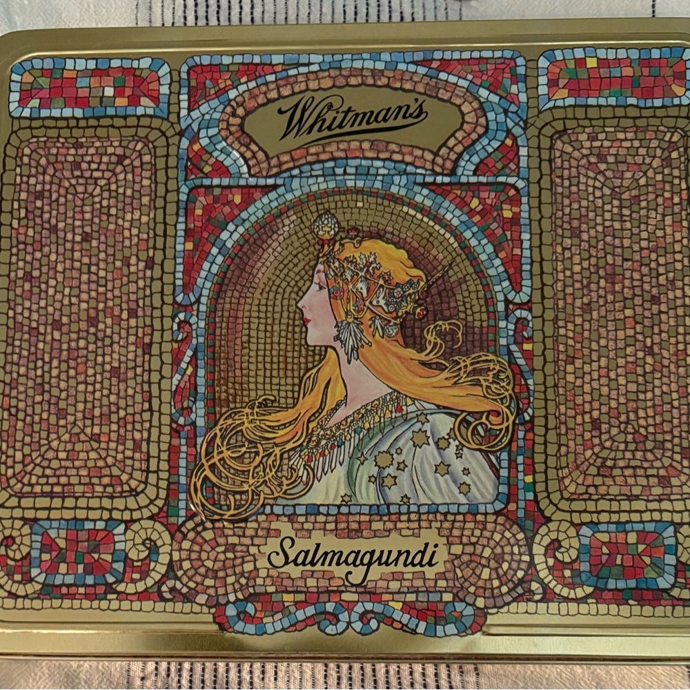 Whitman's Salmagundi Decorative Tin